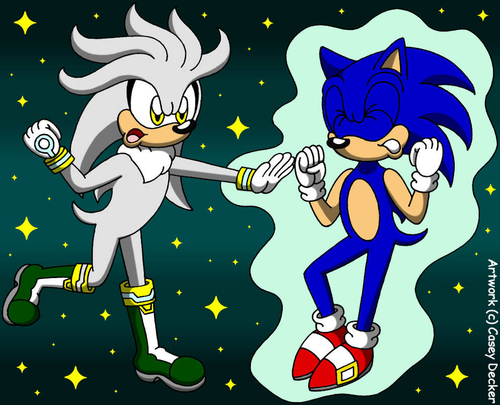 Sonic Vs. Silver - Psychic Showdown by CoolCSD1986 on DeviantArt