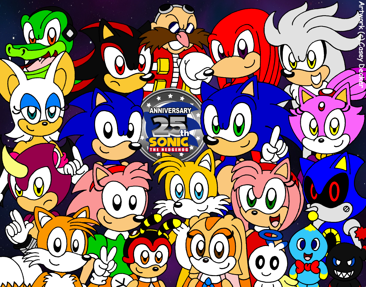 Sonic The Hedgehog's 25th Anniversary