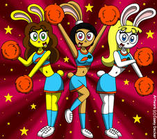 Hayai's Cheer Bunny Trio