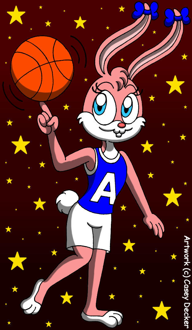 Steampunk Baby Basketball Player Cartoon Kawaii Wearing a Pink Jersey ·  Creative Fabrica