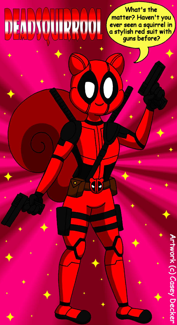 Deadpool The Squirrel AKA Deadsquirrool by CoolCSD1986 on DeviantArt