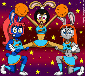 Hayai's Cheer Bunny Trio 3