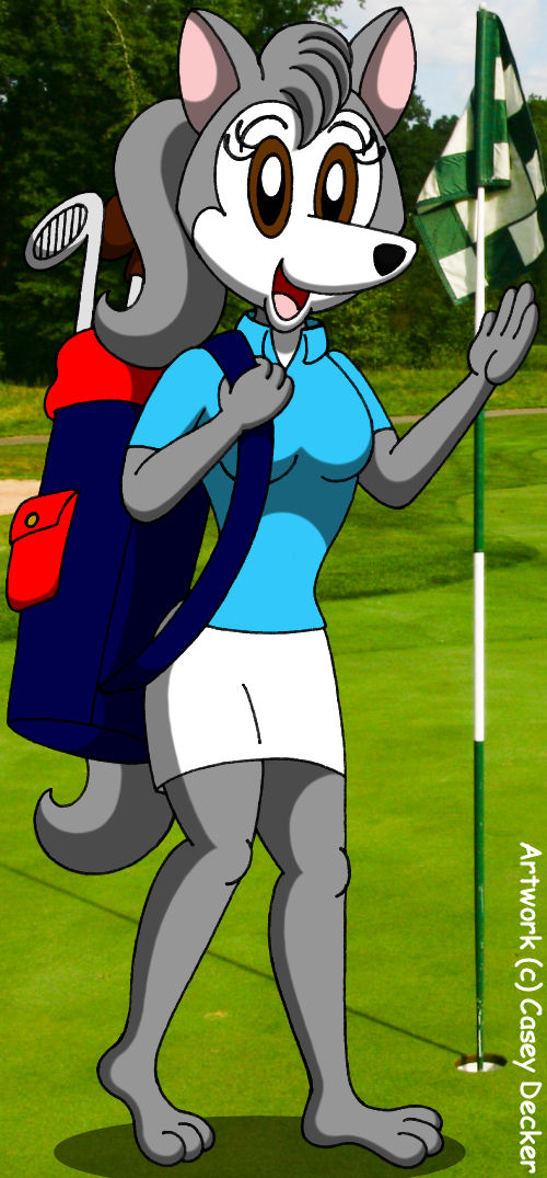 Cindy's Golf Outfit