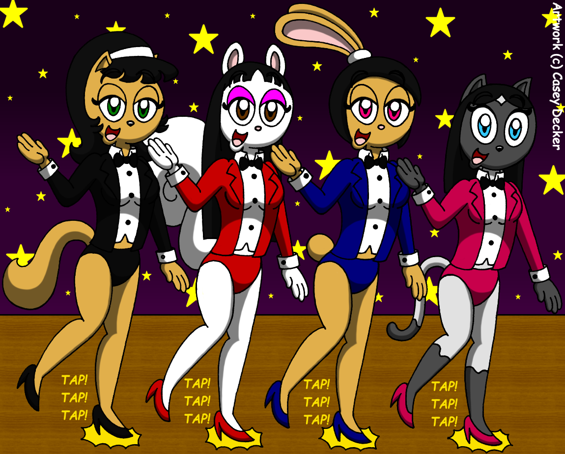 Tap Dancing Rbot Deviantart T.U.F.F. Girls' Tap-Dancing Show by CoolCSD1986 on DeviantArt