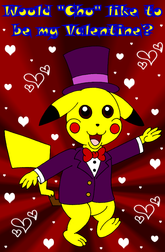 Pokemon Valentines: Pikachu