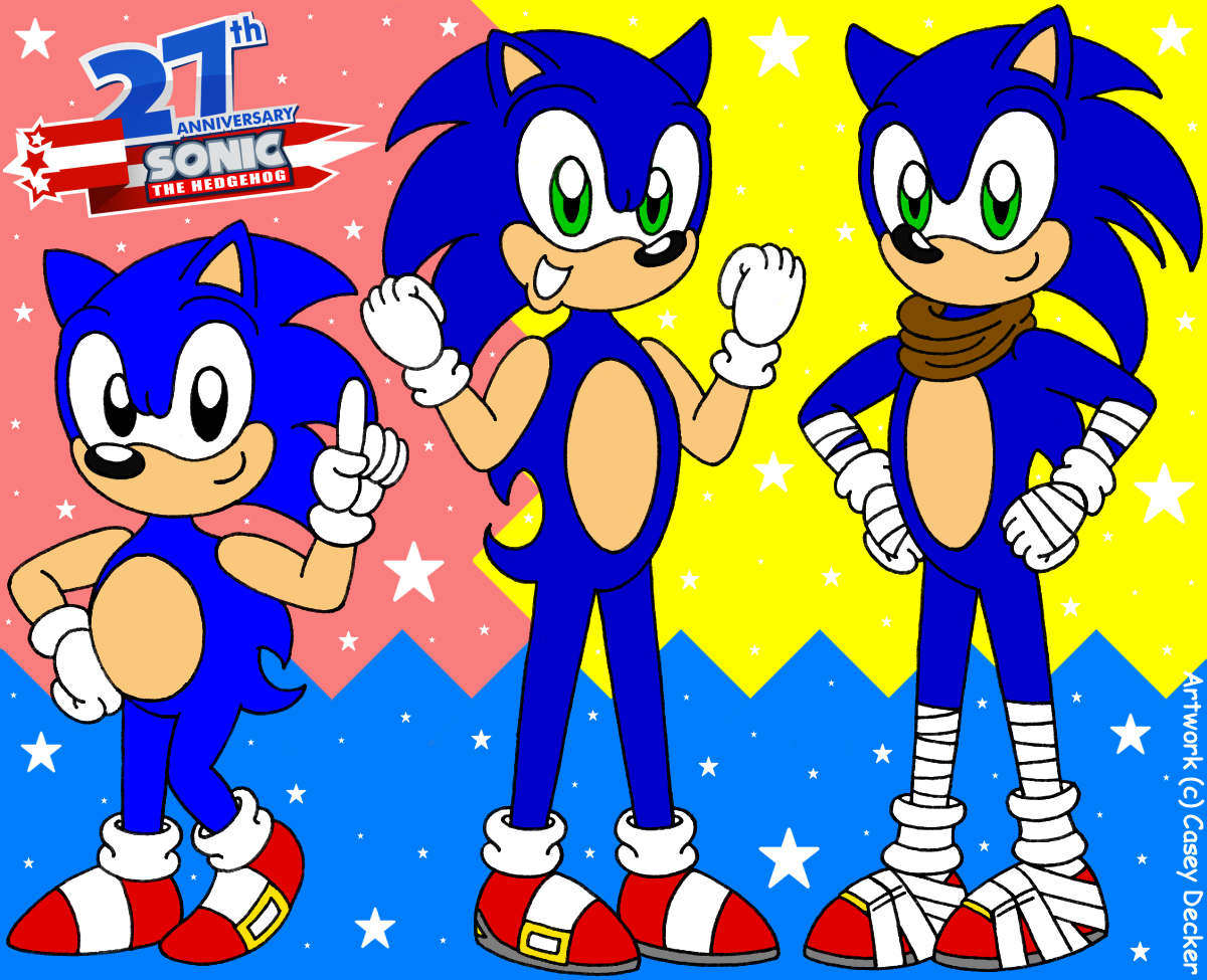 SONIC Classic (AU version) by jurassicdinodrew on DeviantArt