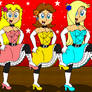 Mario Princesses' Cancan Dance