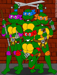 Teenage Mutant Ninja Turtles - 1987 Version by CoolCSD1986