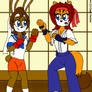 Gloria And Hazoka: Furry Fighting Rivals