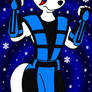 Sub-Zero (Unmasked) - Furry OC Version