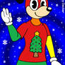 Jeremy The Toon Dog - Christmas Attire