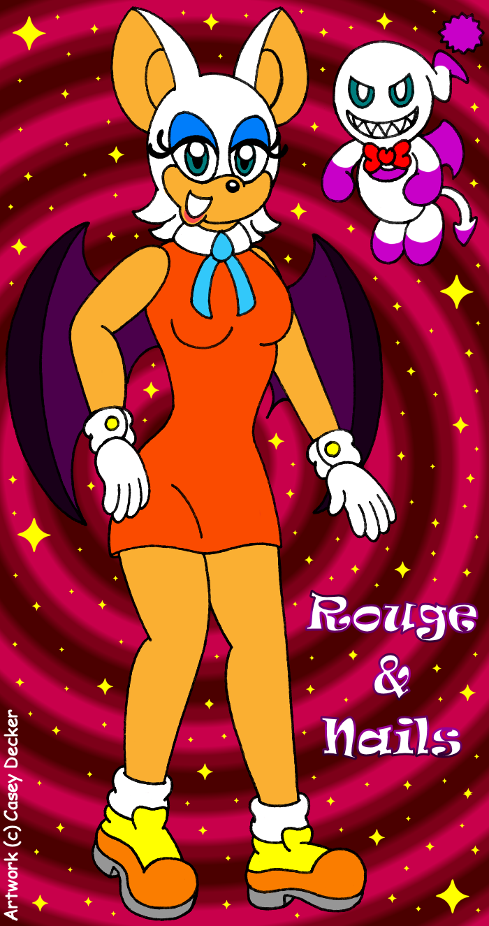 Rouge As Cream With Chao Friend by CoolCSD1986 on DeviantArt