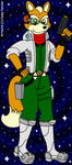 Fox McCloud, Leader Of Star Fox by CoolCSD1986