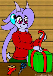 Lilac's Christmas Present Wrapping