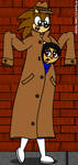 Eli And Hayai's Trenchcoat Disguise - REQUEST by CoolCSD1986