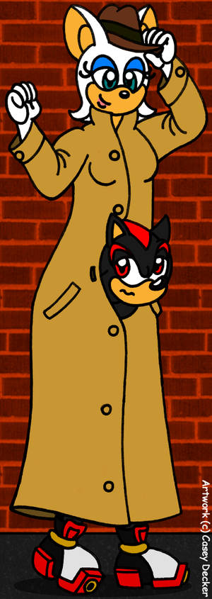 Rouge And Shadow's Trenchcoat Disguise - REQUEST