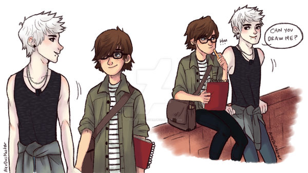 Hipster/ punk AU / pnau