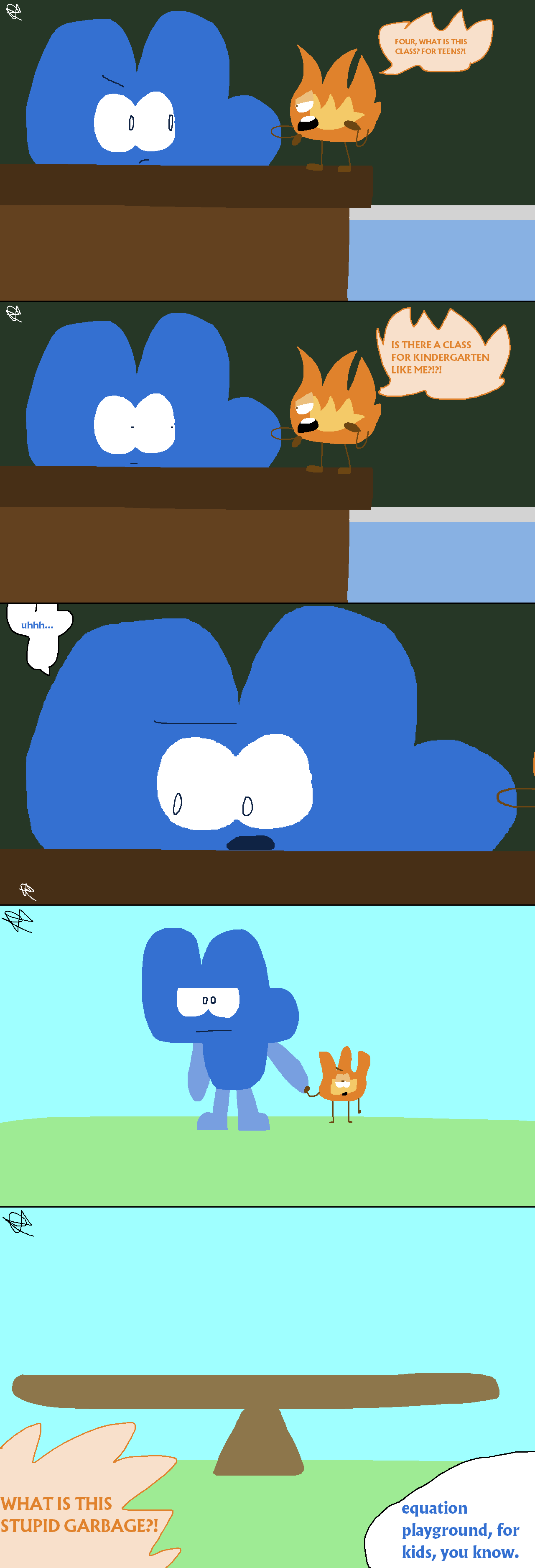 the BFDI assets r petty fun to mess with - Comic Studio
