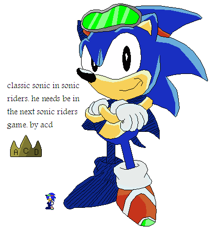 Sonic Riders Characters by 1Kenshin2012 on DeviantArt