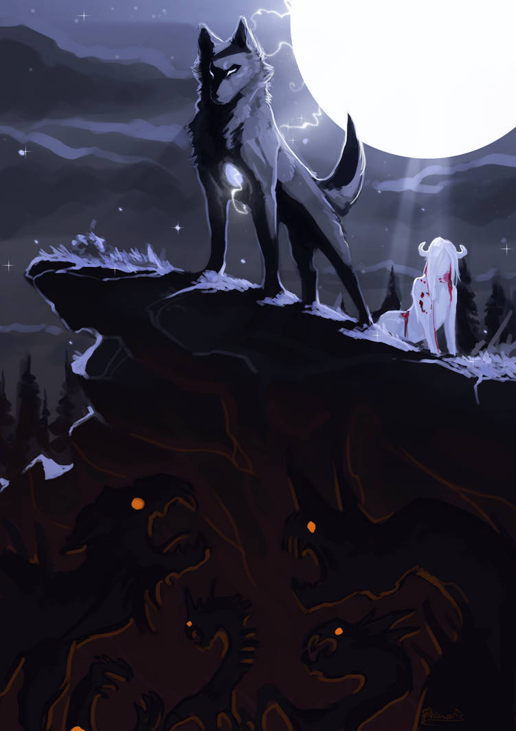 Poem 12 -Wolves save the heart- by Remarin