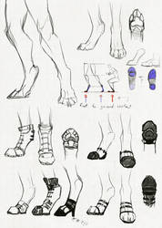 Shoes for people on the digitigrade spectrum