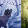 forest vignettes - ych
