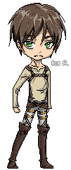 Pixel Eren Page Doll [Animated]