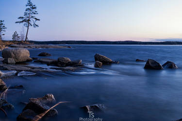 By the lake