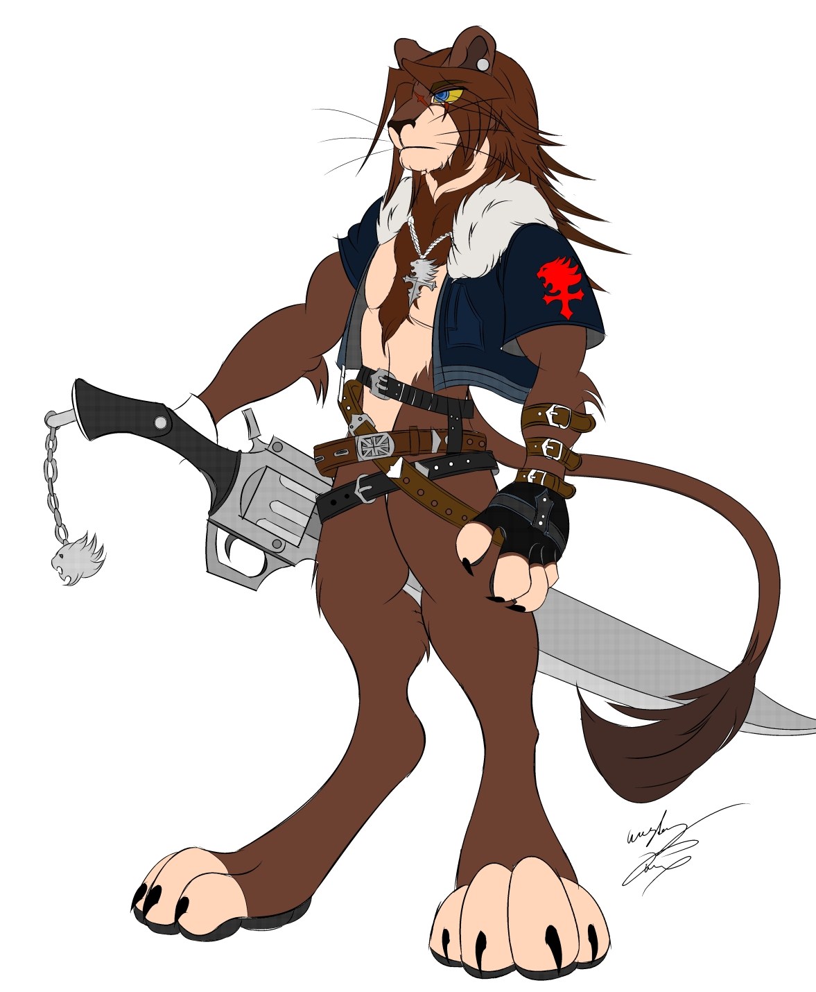 Squall Lion Heart COLOR