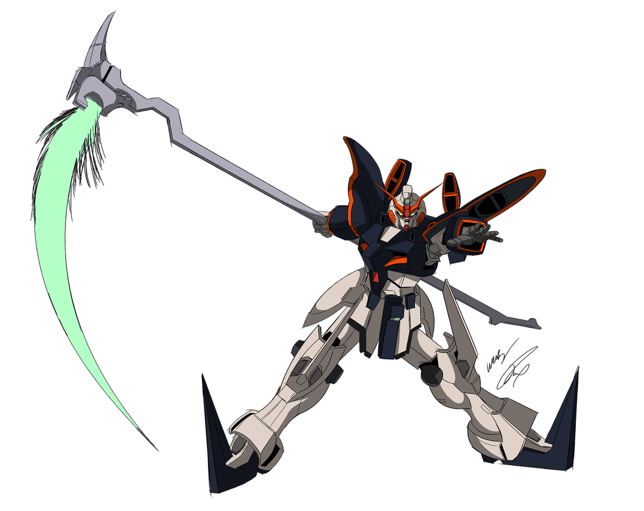 Gundam Deathscythe Color by GunZcon on DeviantArt