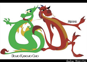 Mushu and Dojo