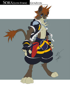 KH2 Anthro Lion Sora