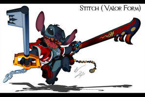 Stitch Cosplay Valor Form