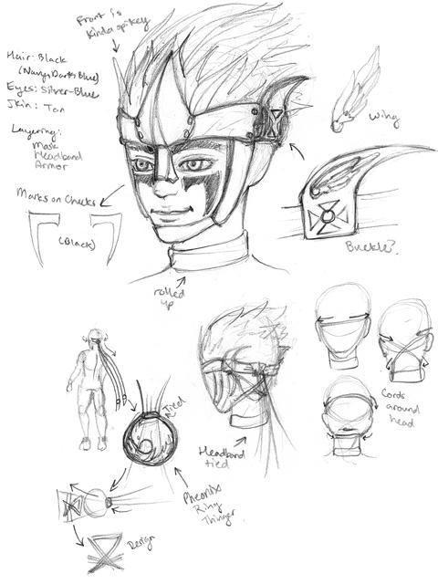 Concept: OC Head by SykoSilver on DeviantArt