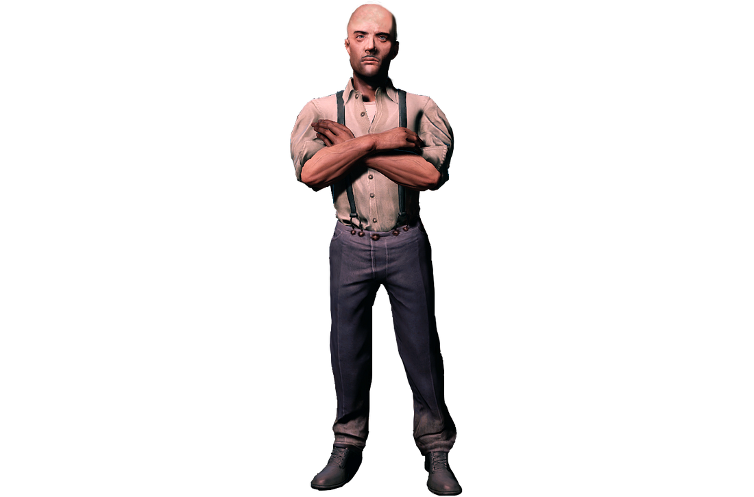 BioShock - Frank Fontaine in white shirt by ENFPGUY on DeviantArt