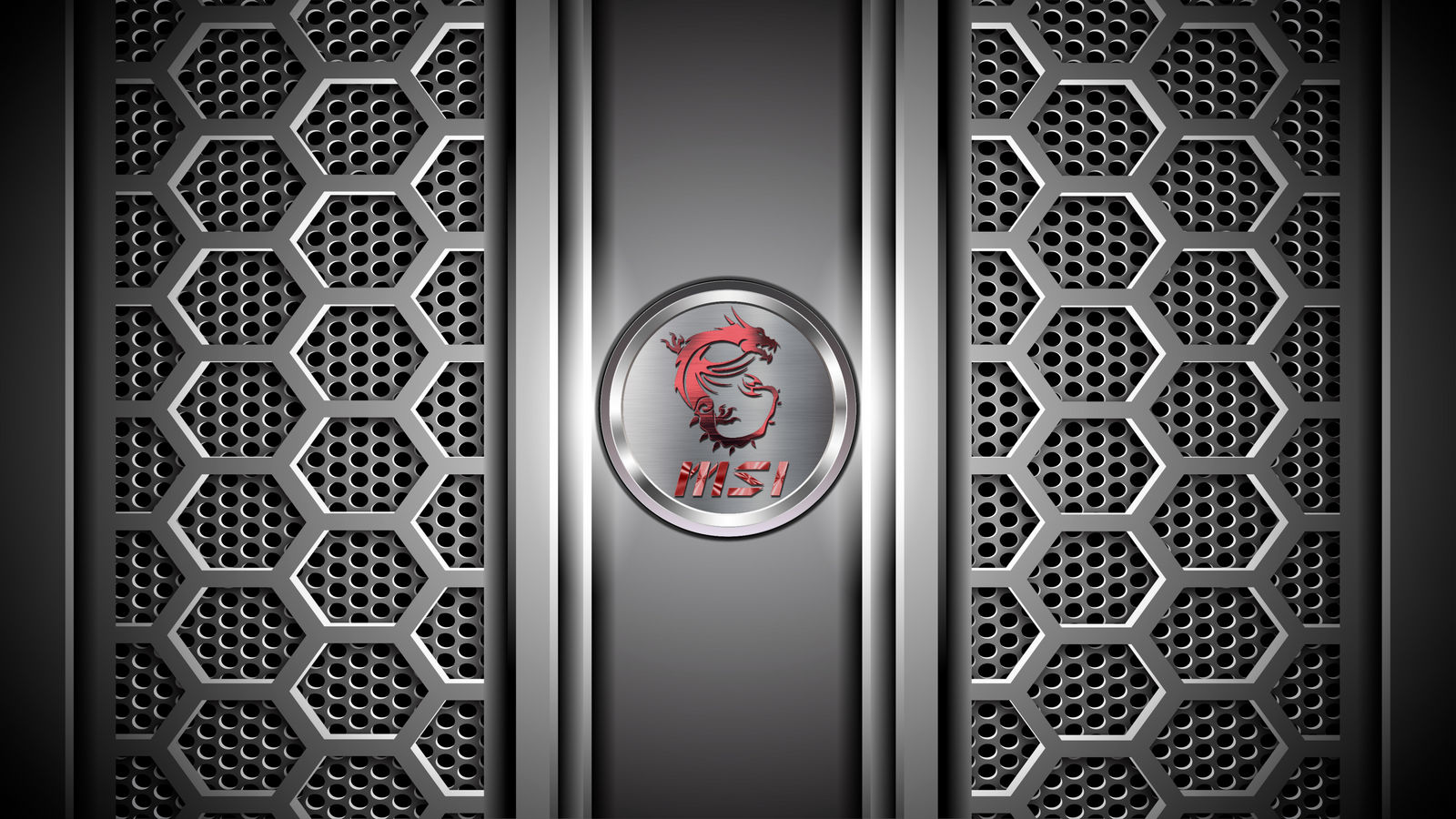 MSI Round logo high quality metal texture 0004 by beman36 on DeviantArt