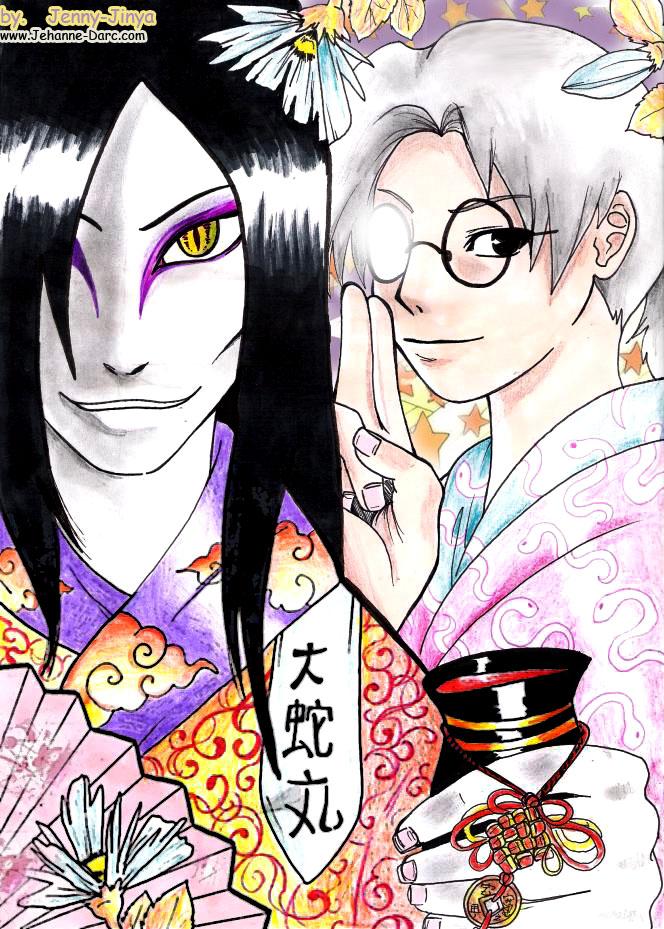 Orochimaru x Kabuto Yakushi