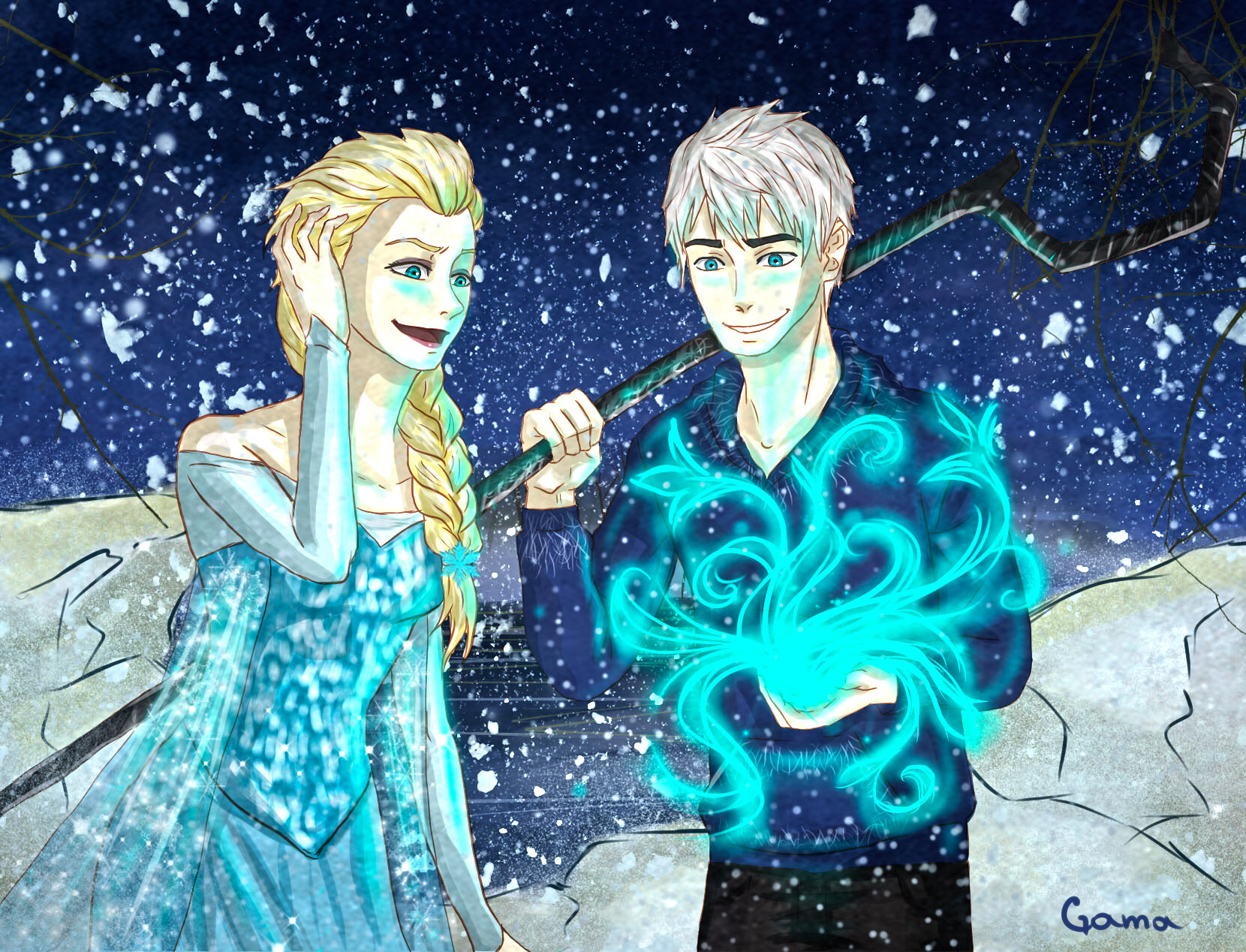 Эльза и Джек Кромешник & Эльза