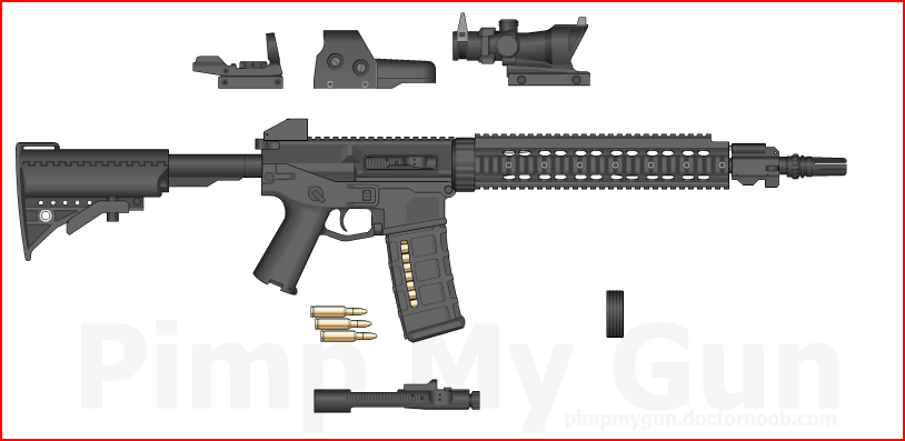 The most longest Rifle i made