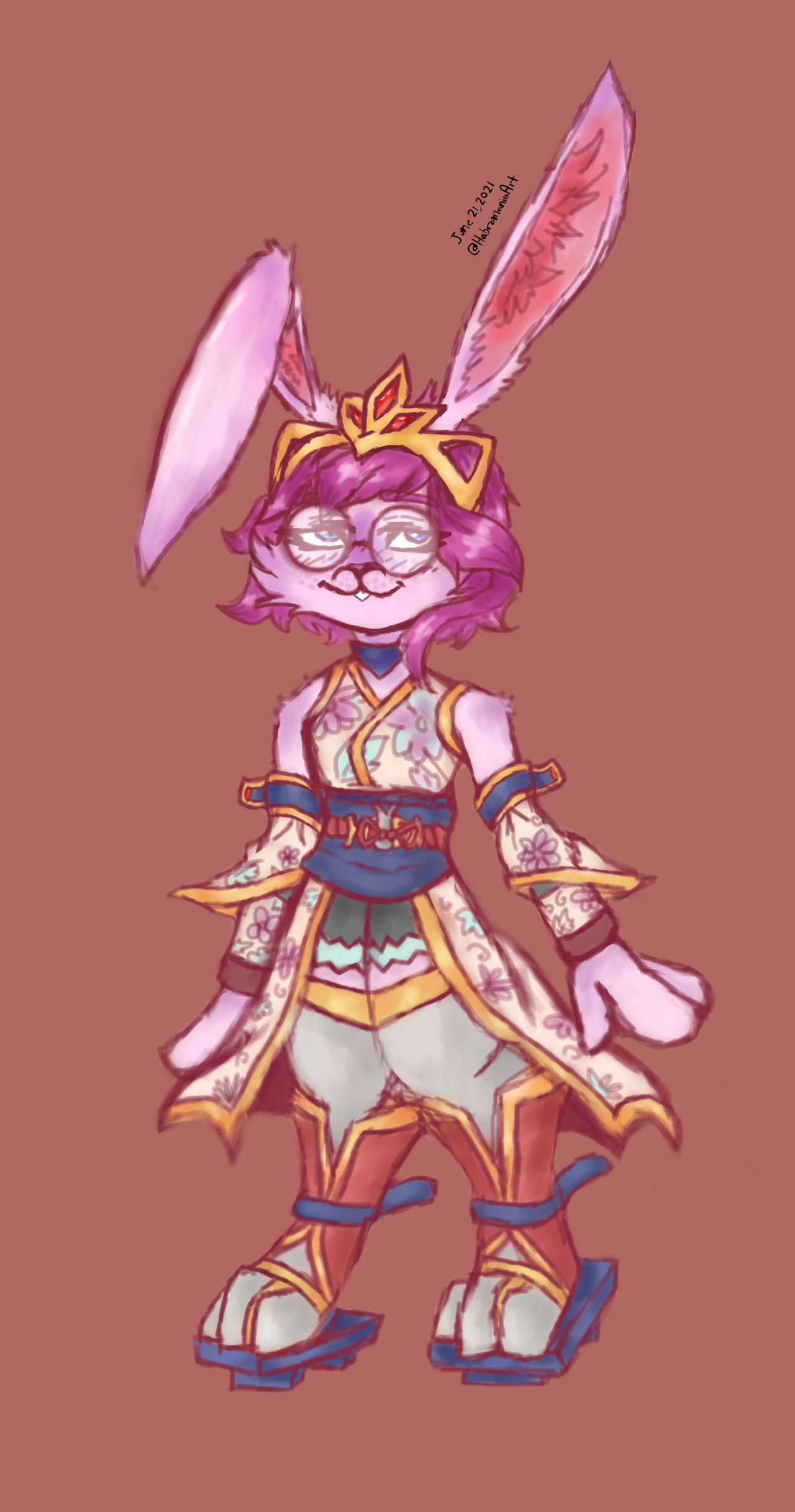 Sprite Paladin Riding Rabbit Rei as Bunny - Paladins by HabromaniaArt on DeviantArt