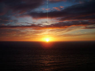 sunset from Noss Head