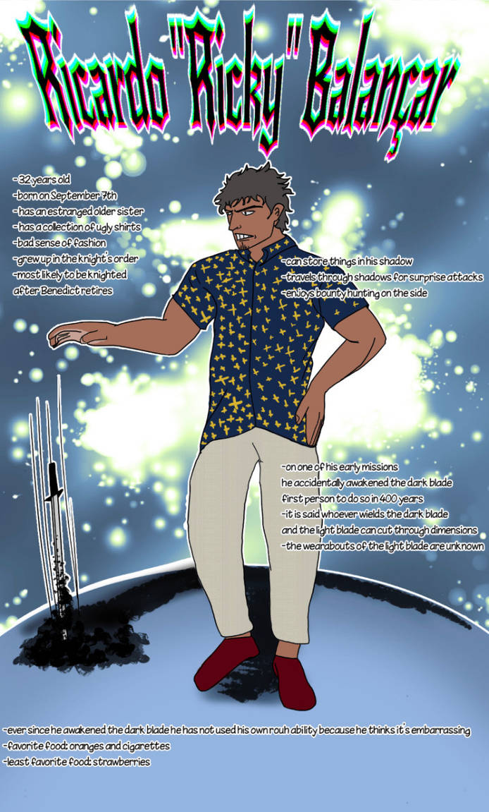 Tidy X Ricky Character showcase: ricky by tayact on DeviantArt