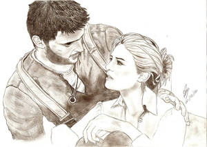 Nate and Elena Uncharted 2