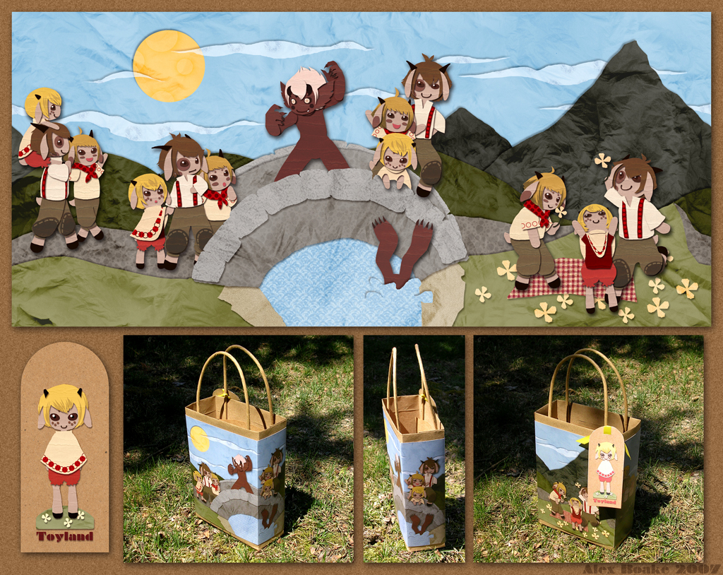Billy Goats Gruff - TOYLAND by yagi-sempai