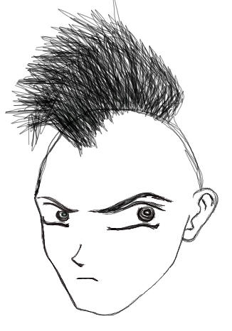 Mowhawk Riddler mowhawk by retardedfrog on DeviantArt