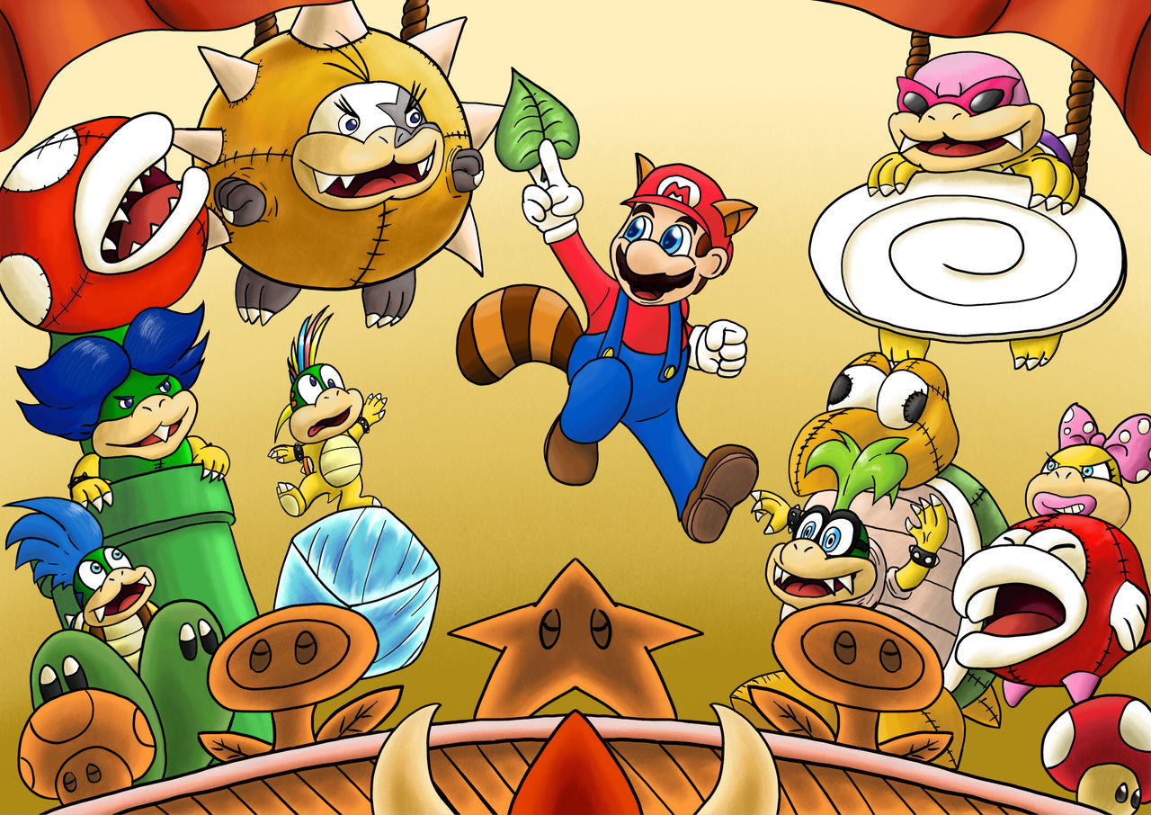 Smb3 Characters Super Mario Bros 3 by HealingItem on DeviantArt