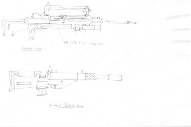 Combined guns