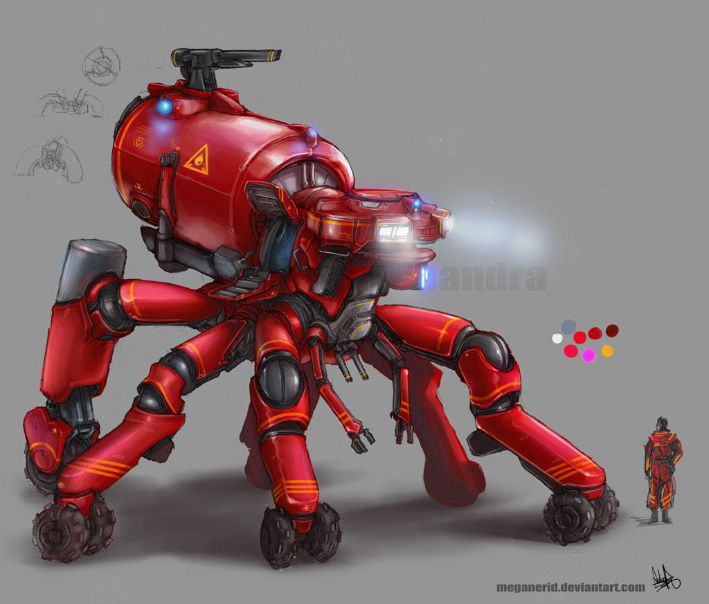 Fire Walker Mech