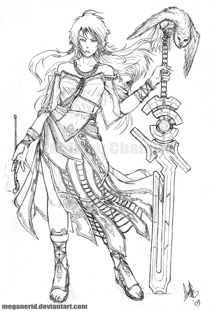 Battle Mage Rinne by MeganeRid on DeviantArt Battle Mage Rinne by MeganeRid on DeviantArt