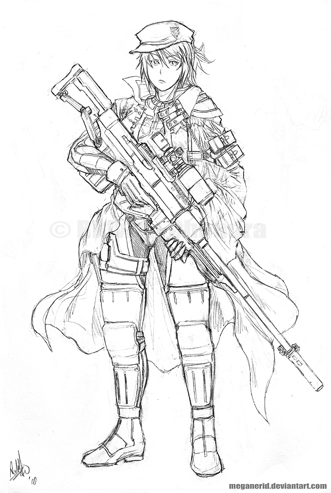 Female Sniper